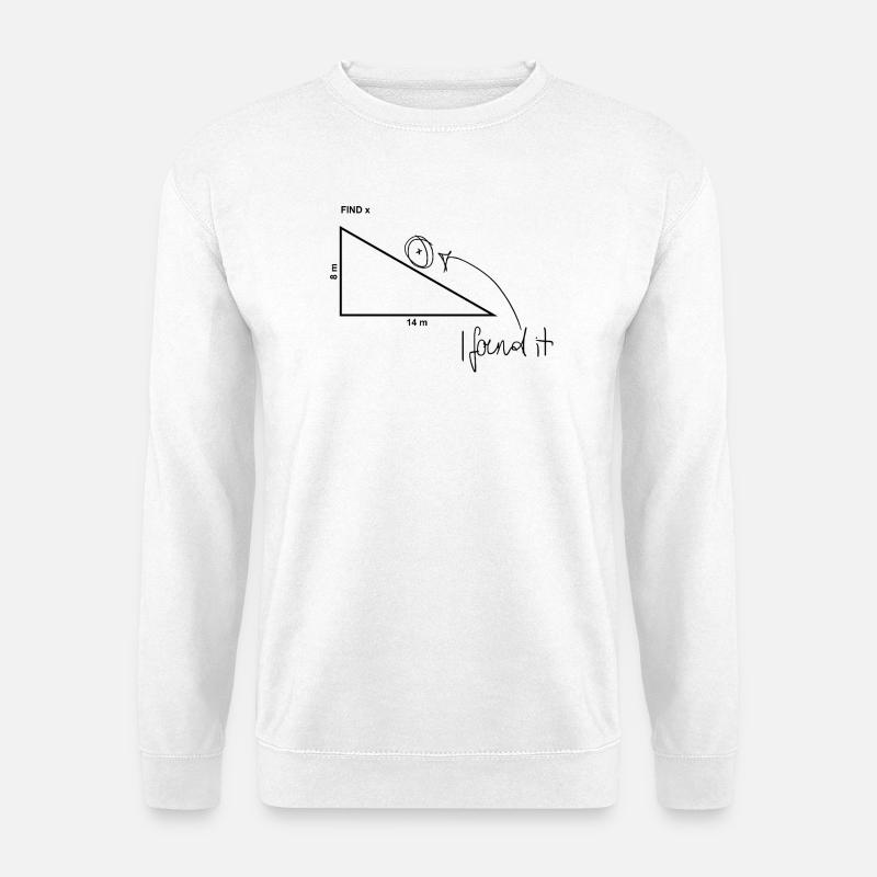 Find x - Unisex Pullover - Weiß