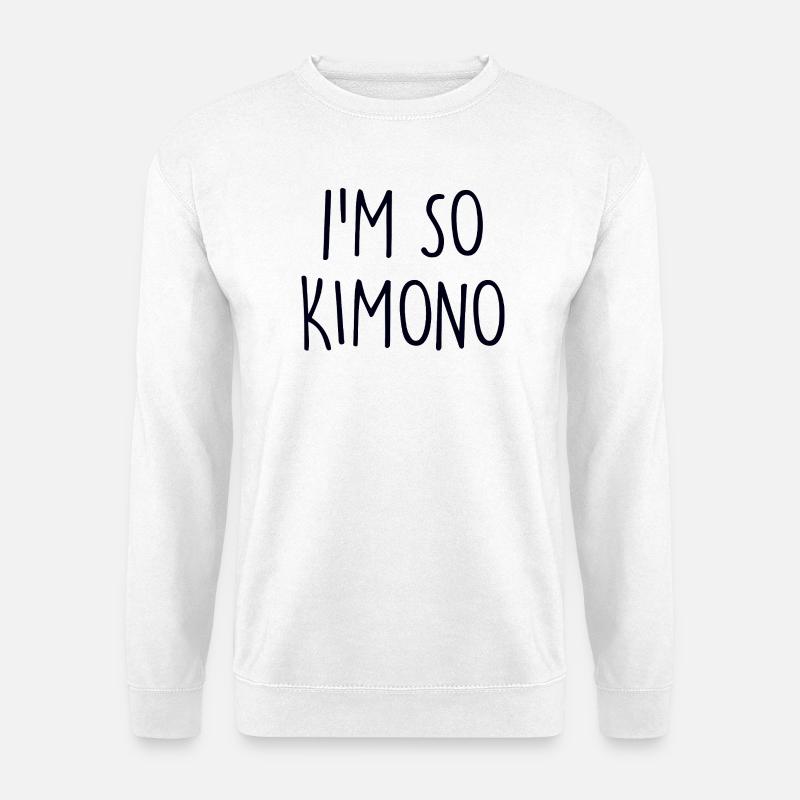 Kimono  - Unisex Pullover - Weiß