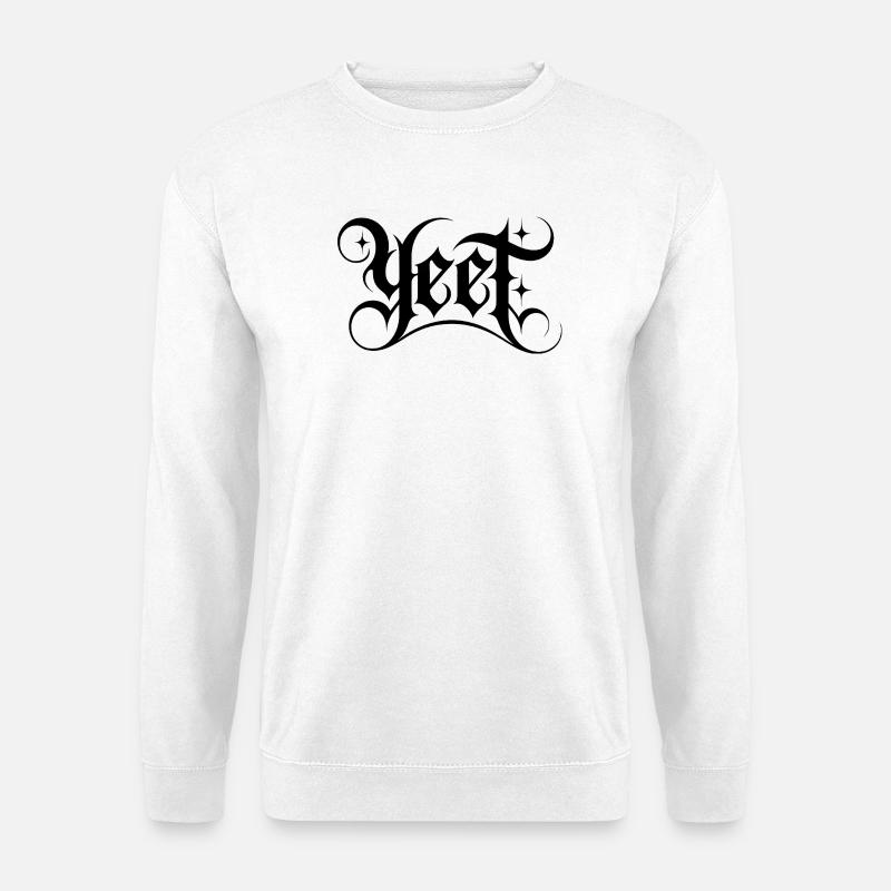 Yeet - Funny Gen Alpha Memes - Unisex Pullover - Weiß