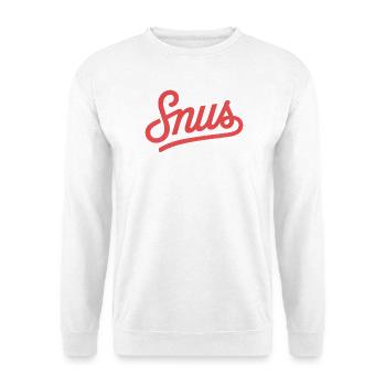 Snus - Nicotine Bag Zyn T-Shirt - Unisex Sweatshirt - white - Front