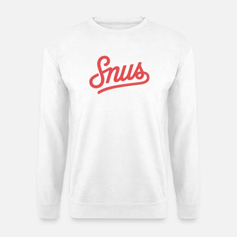 Snus – Nikotinbeutel Zyn T-Shirt - Unisex Pullover - Weiß