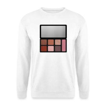 Neutral Rose Palette Print - Unisex Sweatshirt - white - Front