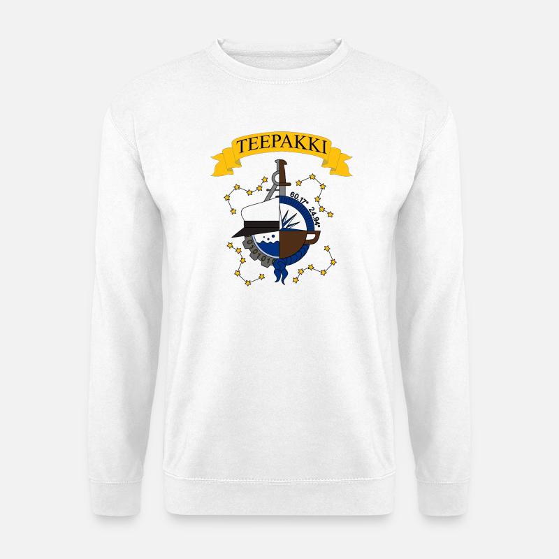 Teebeutel - Unisex Pullover - Weiß