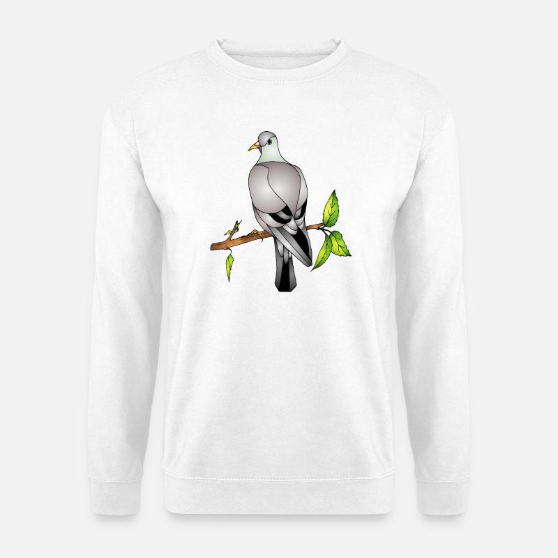 Vogel - Unisex Pullover - Weiß