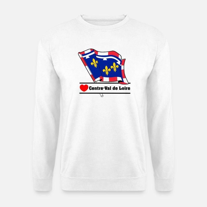 Centre-Val de Loire Love - Unisex Pullover - Weiß