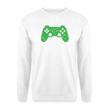 Controller Gaming - Unisex Sweatshirt - white - Front