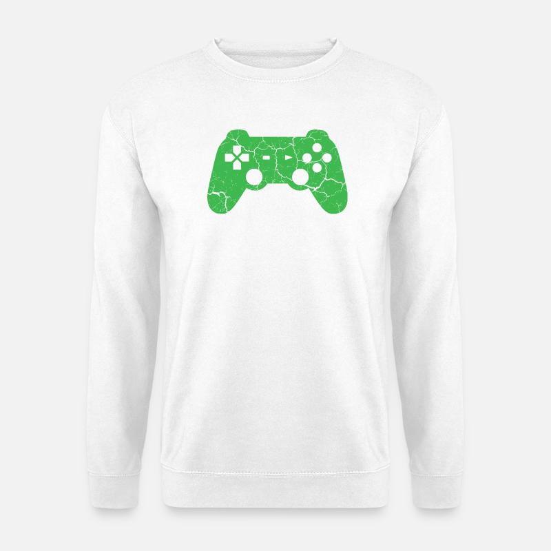 Controller Gaming - Unisex Sweatshirt - white