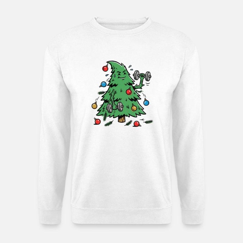Entraînez-vous dur, décorez plus dur - Sweat-shirt Unisexe - blanc