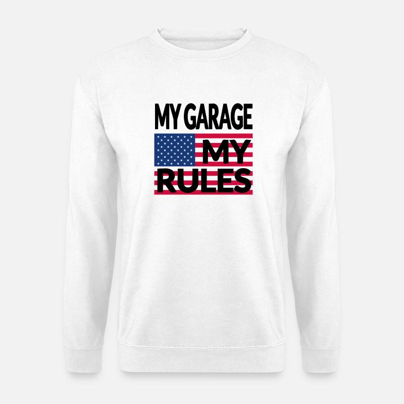 Garage - Unisex Pullover - Weiß