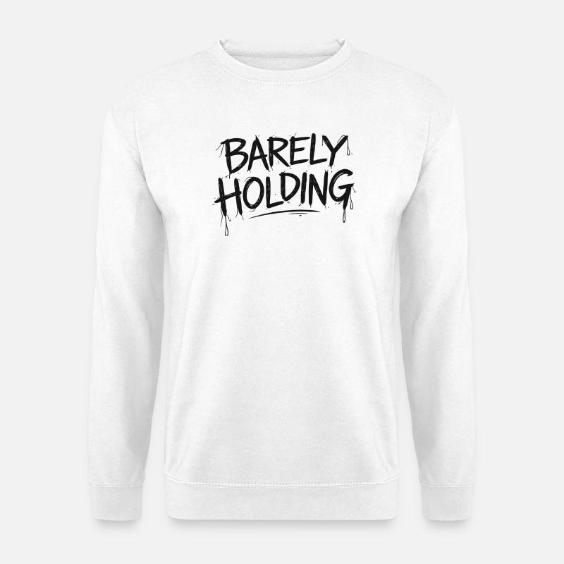 Kaum Halt Graffiti - Unisex Pullover - Weiß