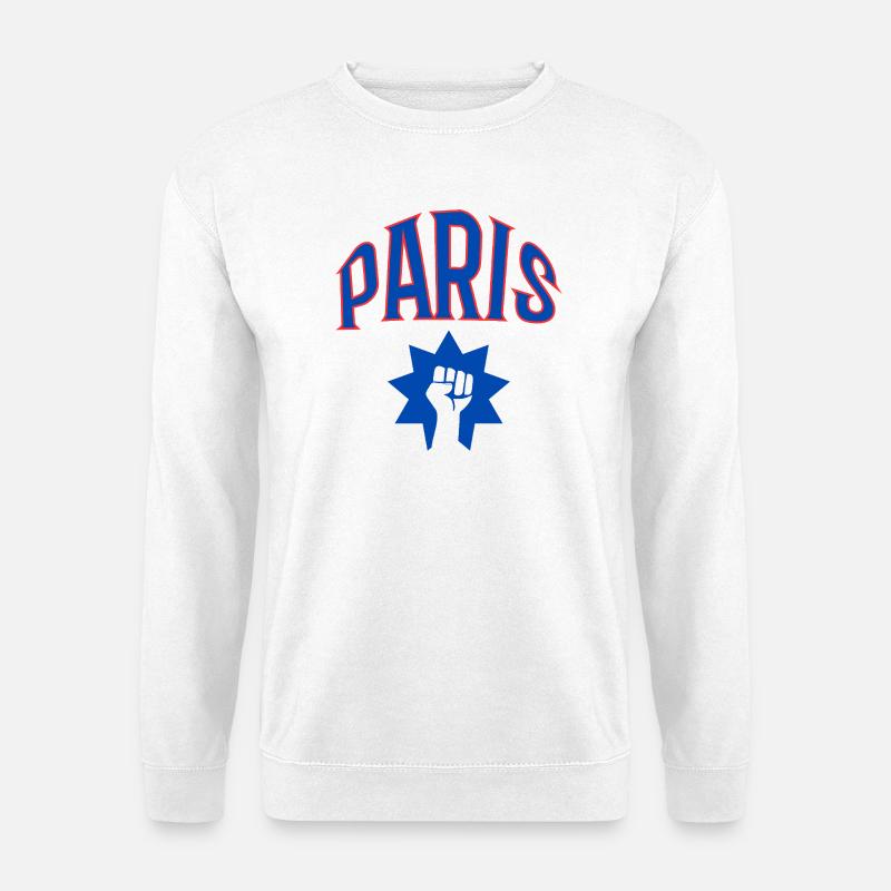 Paris - Unisex Sweatshirt - white