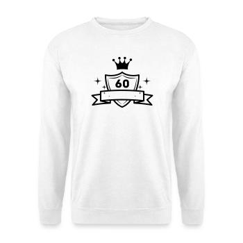 60 Years Birthday Birthday Party - Unisex Sweatshirt - white - Front