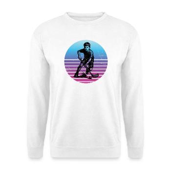 Floorball artwork for your outfit - Unisex Sweatshirt - white - Front