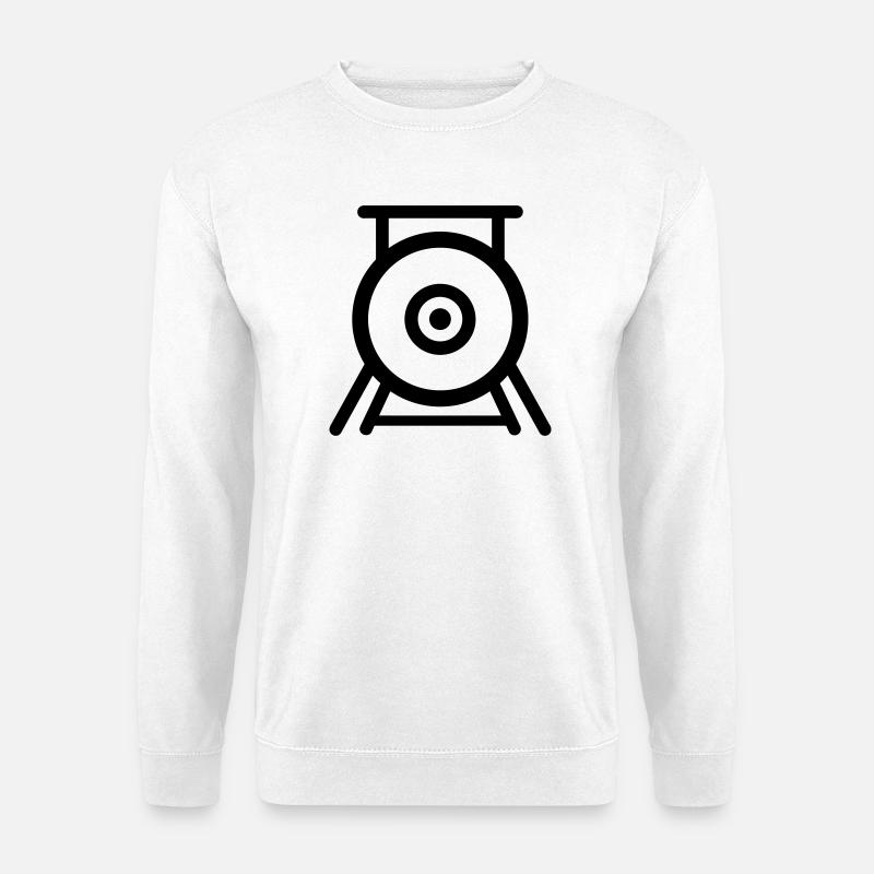 gong - Unisex Pullover - Weiß