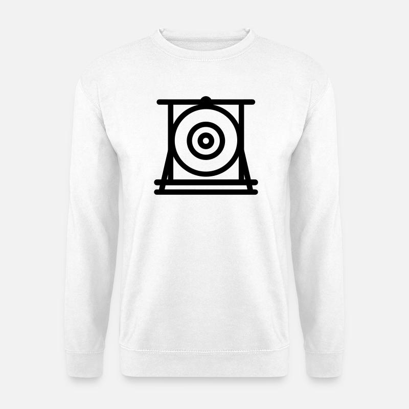 gong - Unisex Pullover - Weiß