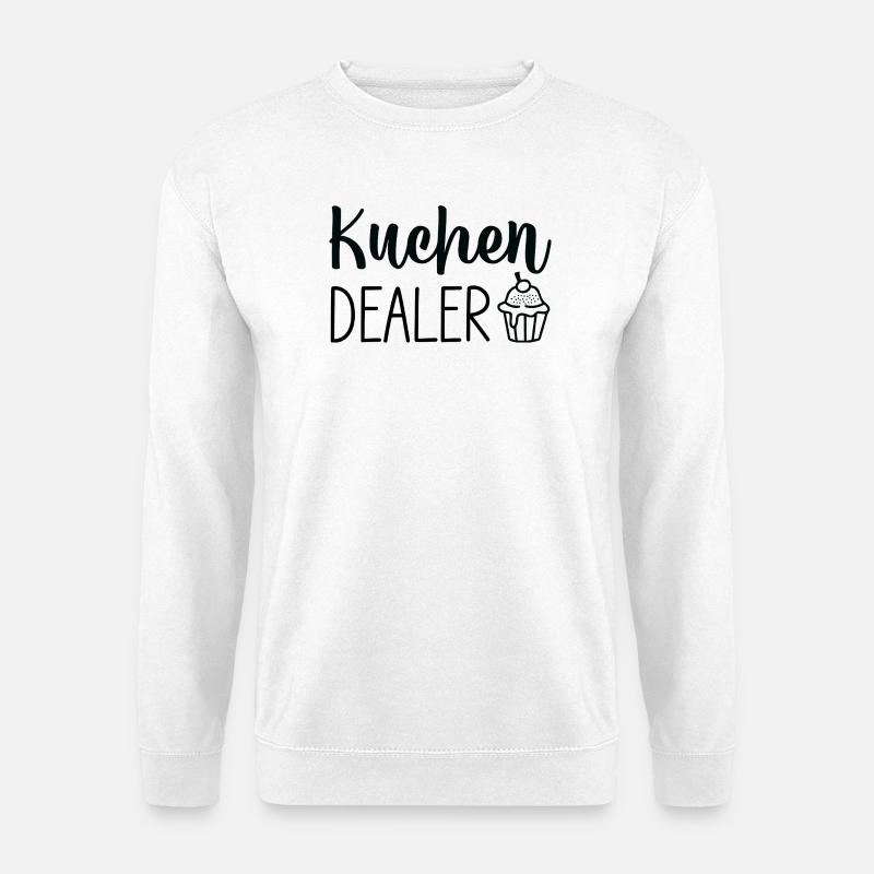 Kuchen Cupcake Script Logo - Unisex Sweatshirt - white