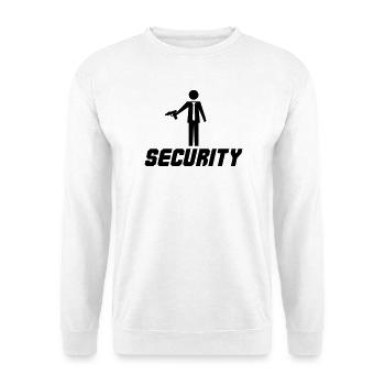 Security - Unisex Sweatshirt - white - Front