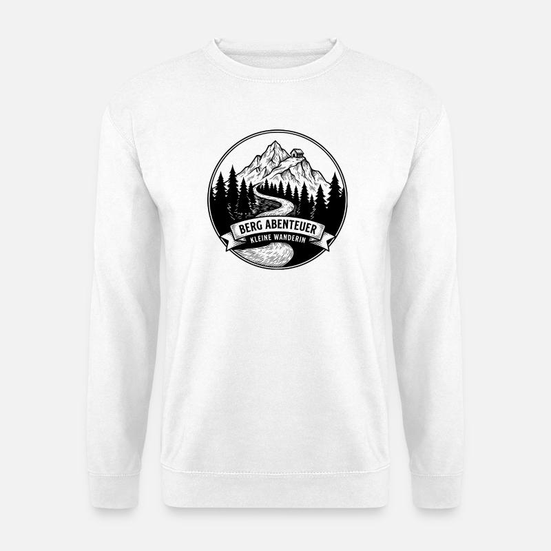Kleine Wanderin - Unisex Pullover - Weiß
