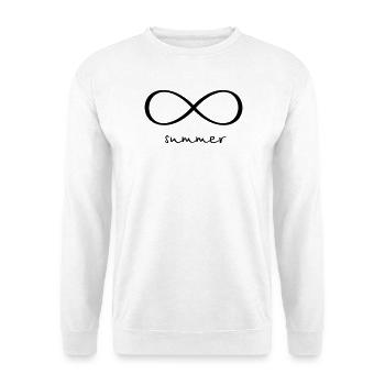 unendlichkeitszeichen summer - Unisex Pullover - Weiß - Vorne