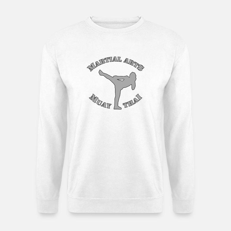 MUAY THAI - Unisex Pullover - Weiß