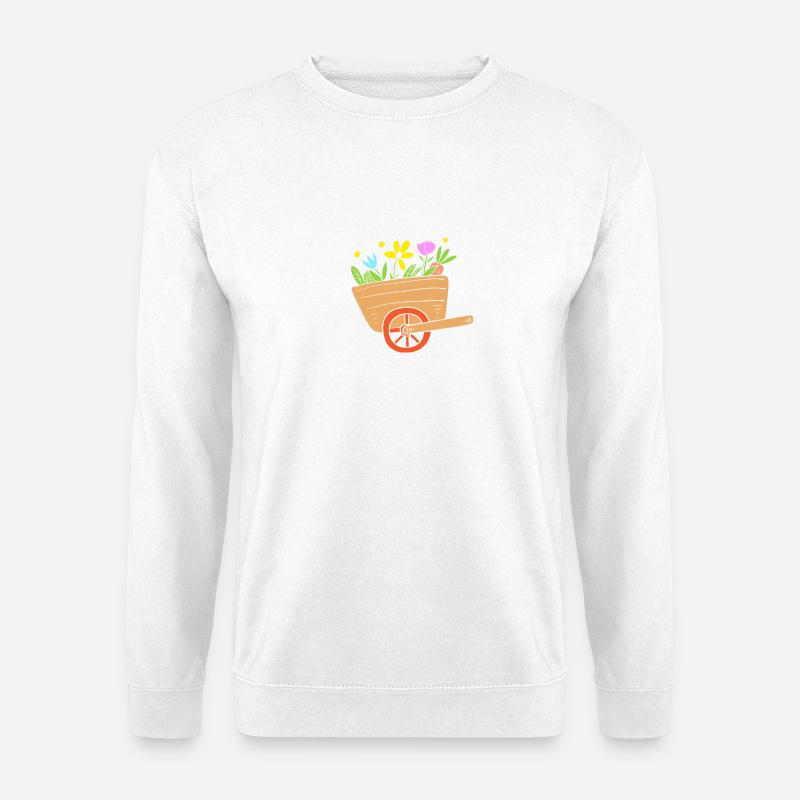 Compost Worms Gift - Unisex Sweatshirt - white