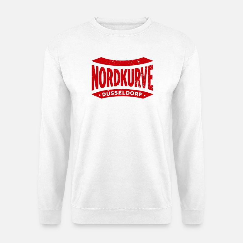 Düsseldorf Nordkurve Hoodie, Shirt, Tasche, Cap - Unisex Pullover - Weiß