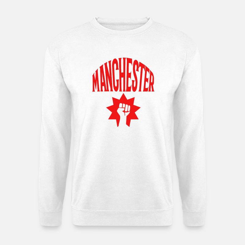 Manchester - Unisex Pullover - Weiß