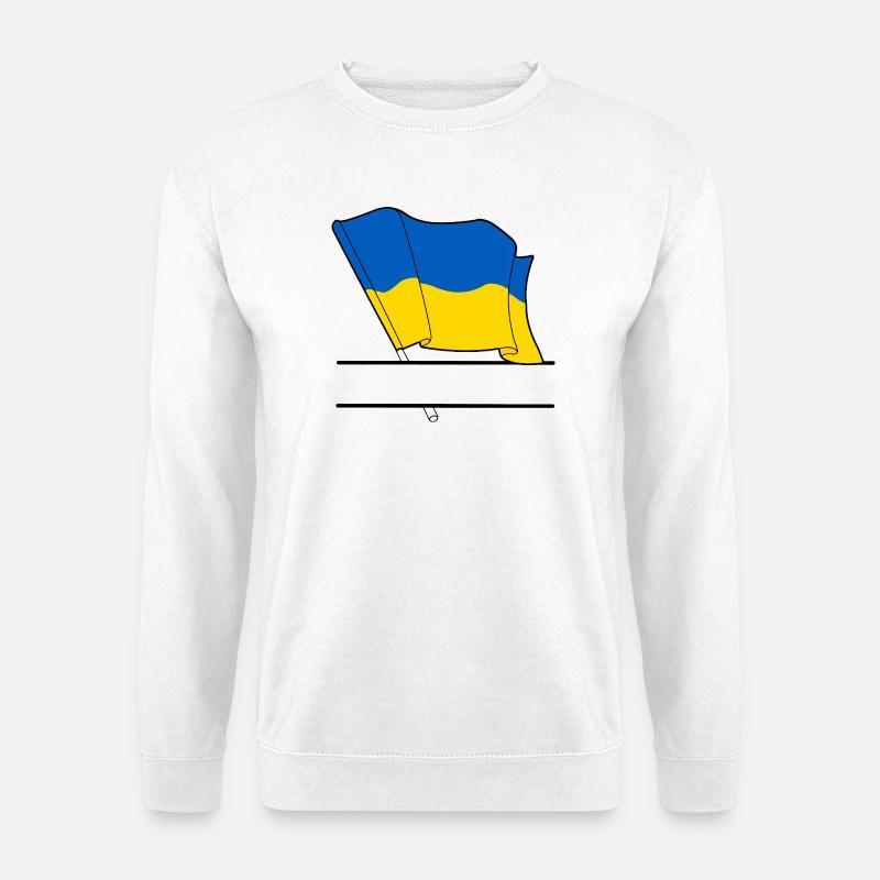 UKRAINE – Namespace - Unisex Sweatshirt - white