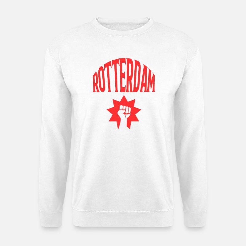 Rotterdam - Unisex Pullover - Weiß
