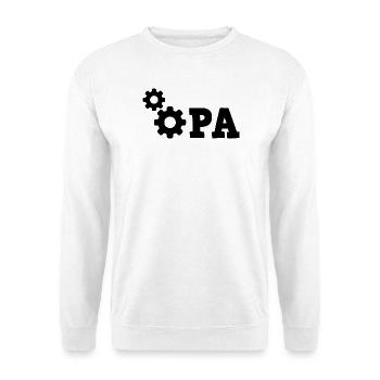 Grandpa Gear Repair - Mechanic Repair Car - Unisex Sweatshirt - white - Front