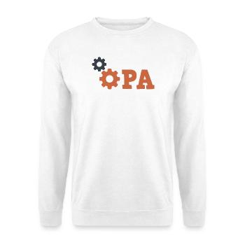 Grandpa Gear Repair - Mechanic Repair Car - Unisex Sweatshirt - white - Front