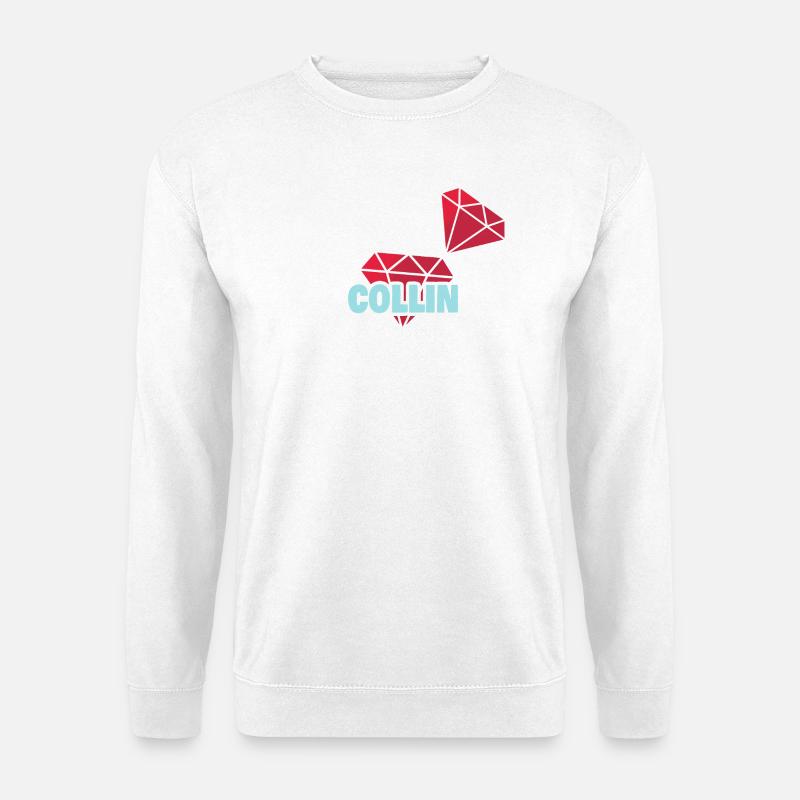 Collin - Unisex Pullover - Weiß