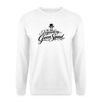 Groom Squad Bräutigam Jga - Unisex Sweatshirt - white - Front