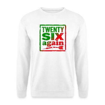 Sweat à capuche de fléchettes 26 points Légendaire raté - Sweat-shirt Unisexe - blanc - Devant