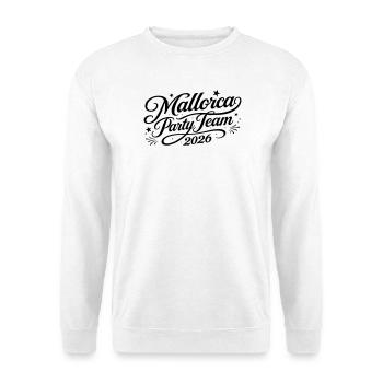 Mallorca Party Team 2026 - Unisex Pullover - Weiß - Vorne