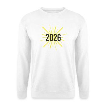 Start of the year 2026 rockets - Unisex Sweatshirt - white - Front