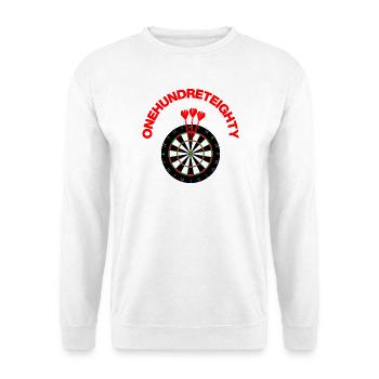 ONEHUNDRETEIGHTY, One Hundred Eighty, Caller - Unisex Pullover - Weiß - Vorne