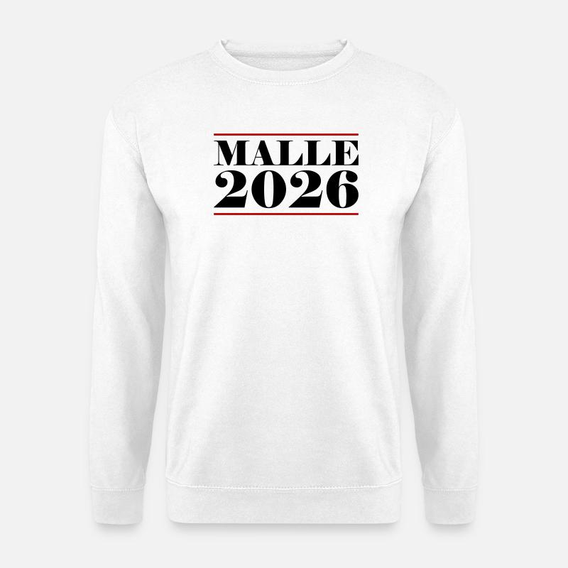 Malle 2026 - Unisex Pullover - Weiß