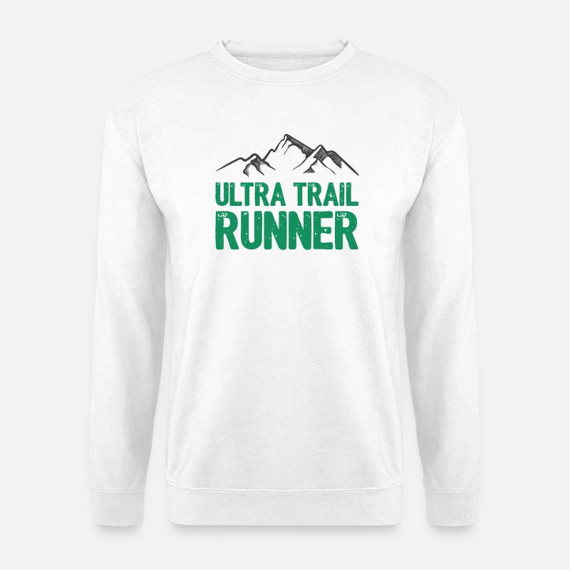 Ultra Trail Runner - Unisex Pullover - Weiß