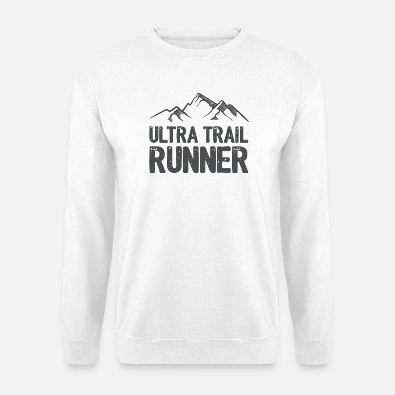 Ultra Trail Runner - Unisex Pullover - Weiß
