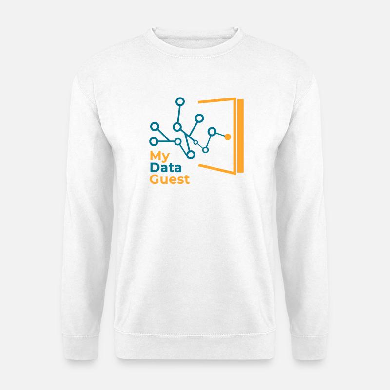 Mein Datengast - Unisex Pullover - Weiß