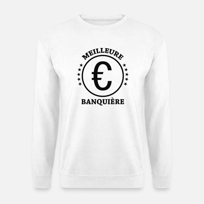 Bester Banker – Bankwesen - Unisex Pullover - Weiß