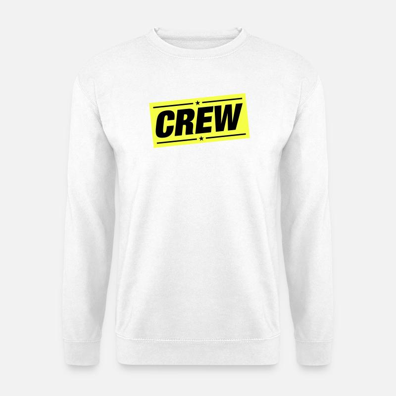 Crew - Unisex Pullover - Weiß