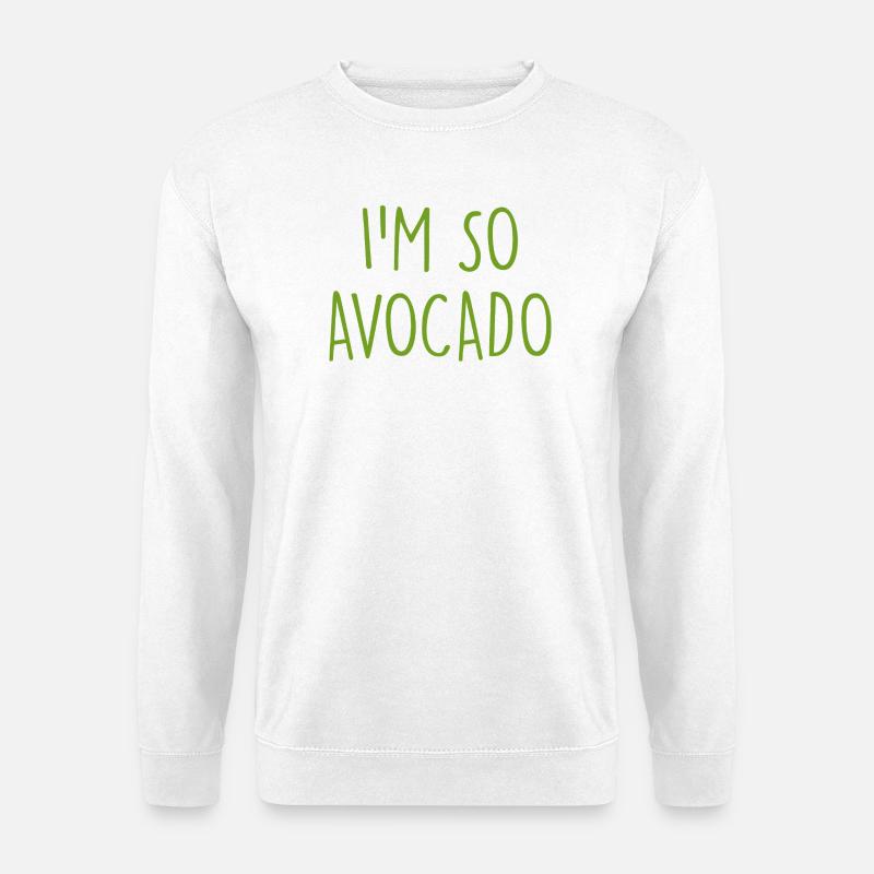 Avocado - Unisex Pullover - Weiß