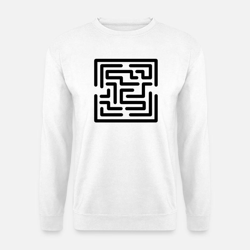 Escape-Spiel - Unisex Pullover - Weiß