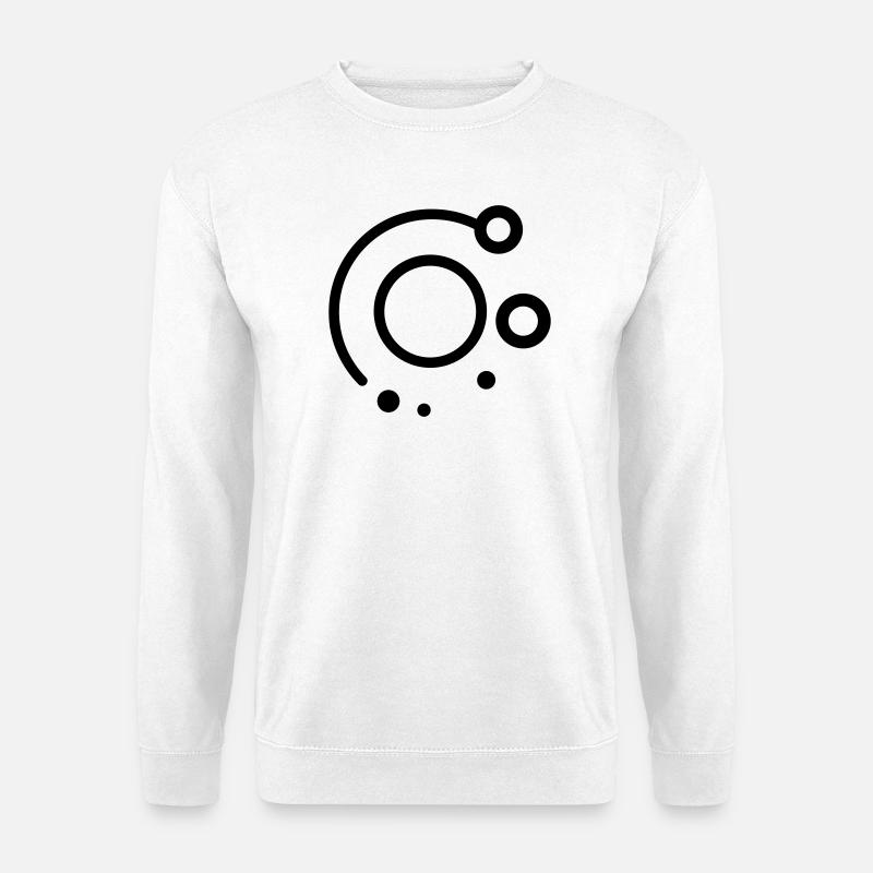 Schwerkraft - Unisex Pullover - Weiß