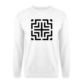 escape game - Sweat-shirt Unisexe - blanc - Devant