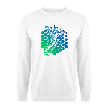 Un incontournable pour les joueurs de handball sérieux (hommes) - Sweat-shirt Unisexe - blanc - Devant