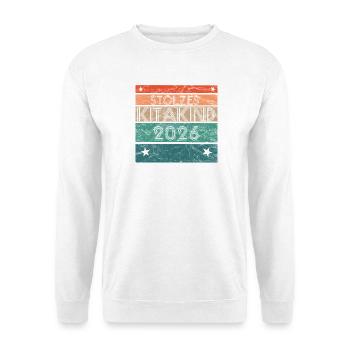 Stolzes Kitakind 2026 Kita Start Kindergarten Hort - Unisex Pullover - Weiß - Vorne