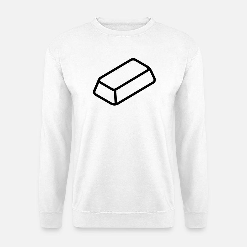 Goldbarren - Unisex Pullover - Weiß